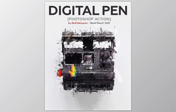 Download Digital <span class='badge badge-warning'>Pen</span> Photoshop Action GraphicRiver-31200120 (PSD)