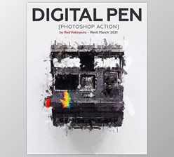 Download Digital Pen Photoshop Action GraphicRiver-31200120 (PSD)