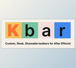 Aescripts - Download KBar3 v3.1.5 (Win, Mac)