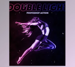 Download Double Light Photoshop Action GraphicRiver-30373229 (PAT, ATN)