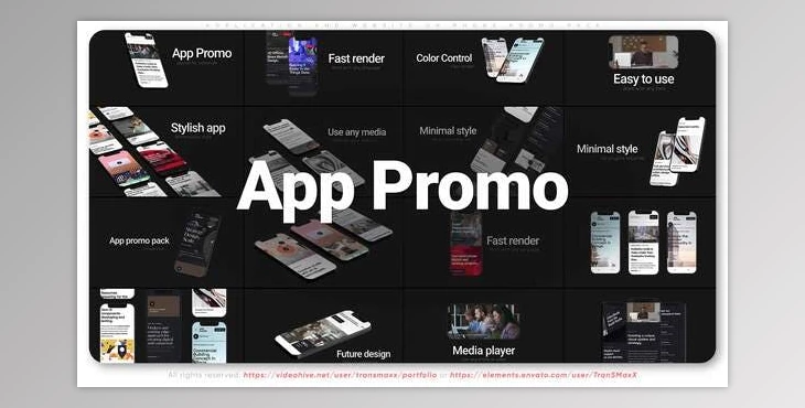 Download Application and Website on Phone Promo Pack (Videohive 31549980) - AE Project