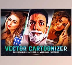 Download Vector Cartoonizer Oil Paint CreativeMarket-6060449 (ATN)