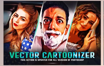 Download Vector Cartoonizer Oil Paint <span class='badge badge-warning'>CreativeMarket-6060449</span> (ATN)