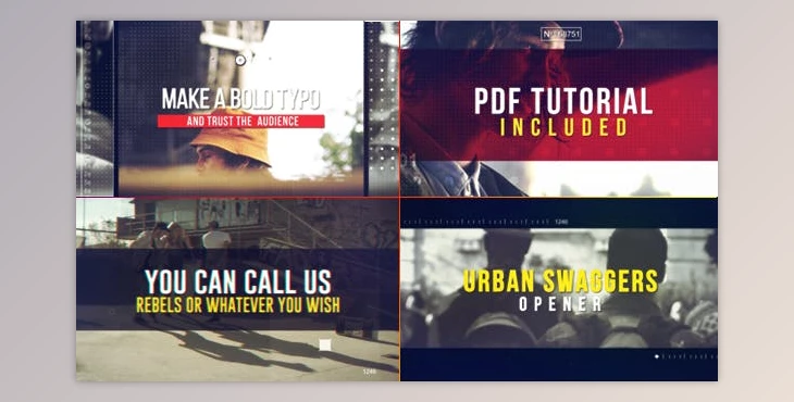 Download Urban Swaggers Opener (Videohive 21017412) - AE Project