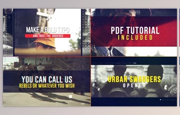 Download <span class='badge badge-warning'>Urban</span> Swaggers Opener (Videohive 21017412) - AE Project