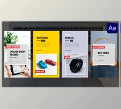 Download Online Shop Vertical Promo Slideshow | After Effects (Videohive 31625435) - AE Project