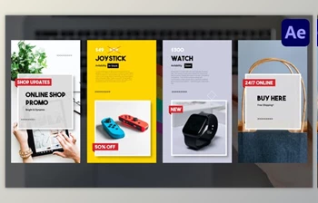Download Online Shop Vertical Promo Slideshow | After Effects (Videohive <span class='badge badge-warning'>31625435</span>) - AE Project