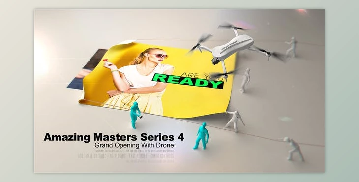Download Amazing Masters Series 4 - Grand Opening With Drone (Videohive 27208175) - AE Project