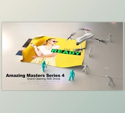Download Amazing Masters Series 4 - Grand Opening With Drone (Videohive 27208175) - AE Project