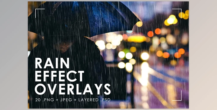 Download Realistic Rain Overlays CreativeMarket-2378051 (LRTEMPLATE)
