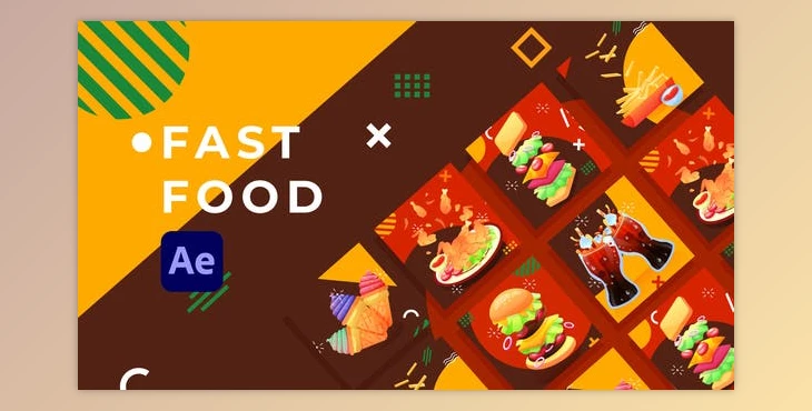Download Fast Food Product Promo | After Effects (Videohive 31670718) - AE Project