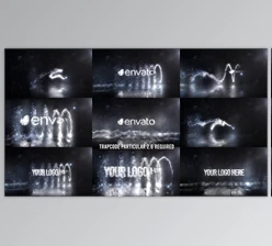 Glowing Particals Logo Reveal 37 (Videohive 27088823)