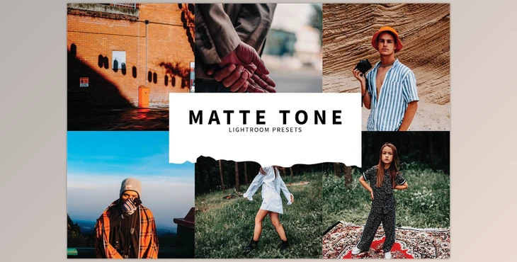 Download 10 Matte Tone Lightroom Presets CreativeMarket-5978545 (LRTEMPLATE)