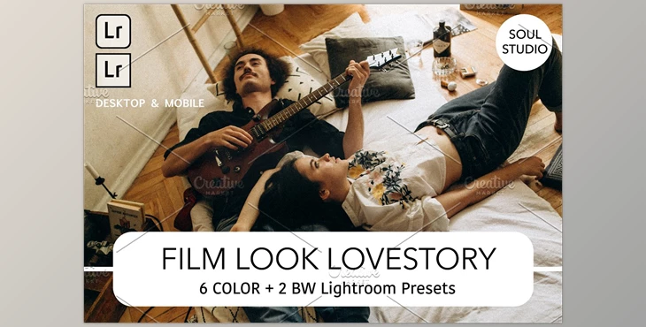 Download FILM LOOK Lightroom Presets | 2021 CreativeMarket-5780840 (DNG, XMP)