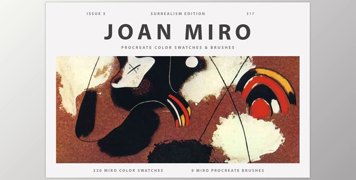 Download Joan Miro’s Art Procreate Brushes CreativeMarket-5965790 (BRUSH)