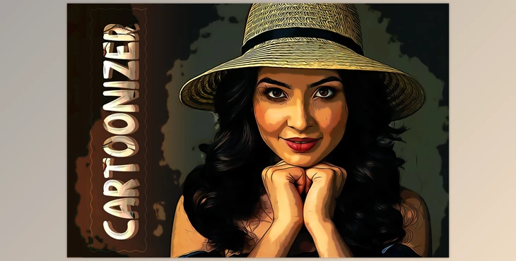 Download Cartoonizer Oil Paint CreativeMarket-5915653 (ATN)