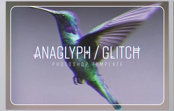 Download Anaglyph/Glitch Photoshop <span class='badge badge-warning'>Template</span> CreativeMarket-5794468 (<span class='badge badge-warning'>PSD</span>)