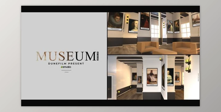 Download Museum Art Gallery (Videohive 29853191) - AE Project