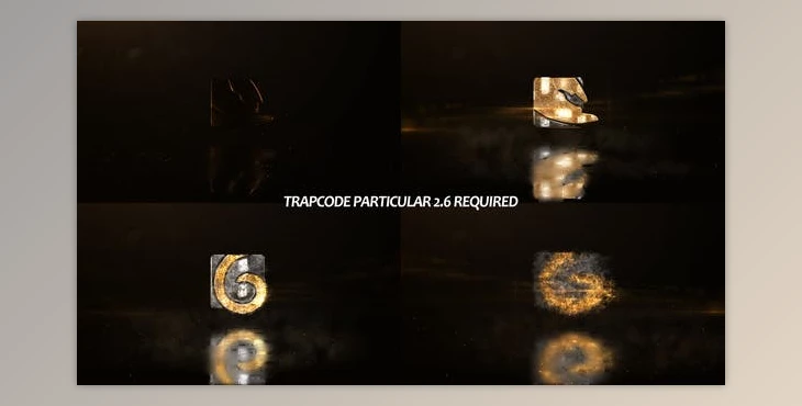 Glowing Particals Logo Reveal 35  (Videohive 26805971)