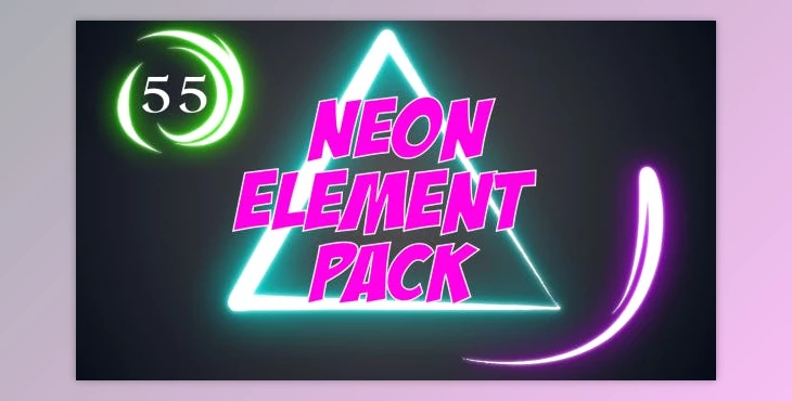 Download Neon Element Pack (Videohive 17203195) - AE Project
