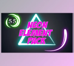 Download Neon Element Pack (Videohive 17203195) - AE Project