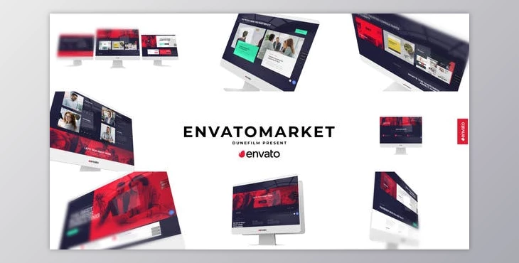 Download Mockup Website Presentation (Videohive 30041860) - AE Project