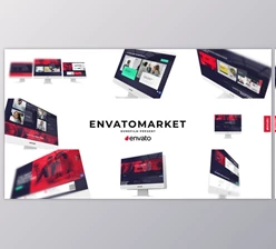 Download Mockup Website Presentation (Videohive 30041860) - AE Project