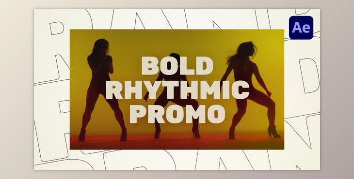 Download Bold Rhythmic Promo (Videohive 30962965) - AE Project