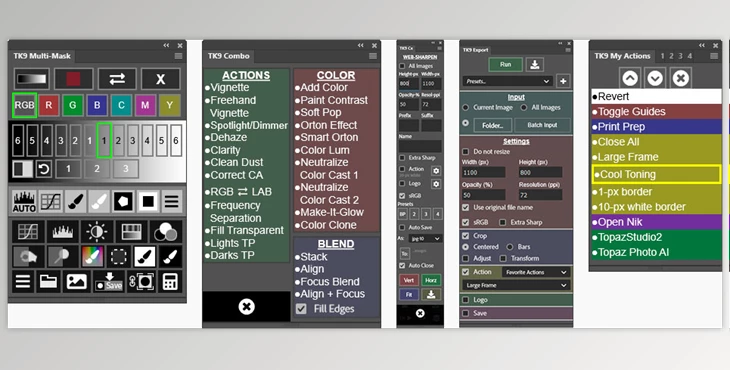 Download TK9 Panel v3 Plugin for Photoshop