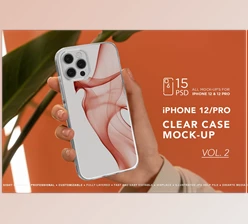 Download iPhone 12 Clear Case MockUp Vol.2 CreativeMarket-5933859