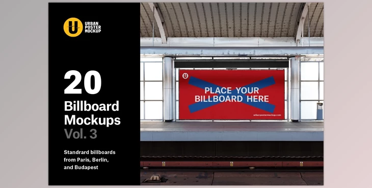 Download Billboard Mockup VOL.3 CreativeMarket-5989504