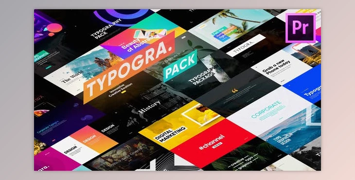 Download Typography Pack for Premiere Pro (Videohive 31602672)