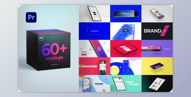 Download Mockup Kit For Premiere Pro (Videohive 31602371)