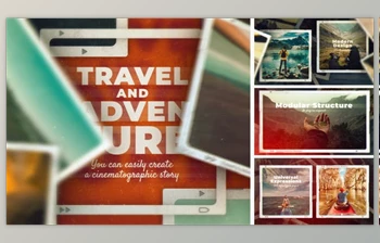 Travel And <span class='badge badge-warning'>Adventure</span> Slideshow (Videohive 27835149)
