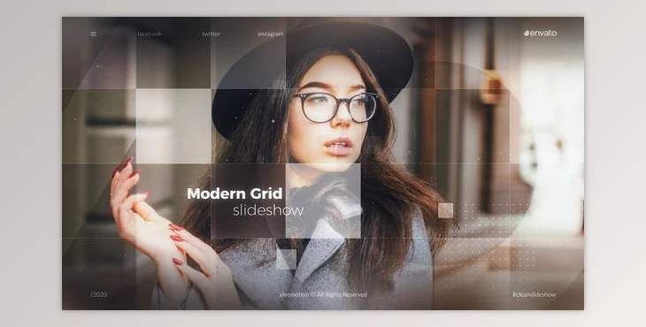 Download Modern Grid Slideshow (Videohive 29796409) - AE Project