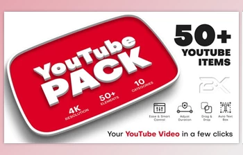 YouTube <span class='badge badge-warning'>Pack</span> (Videohive 27539966)