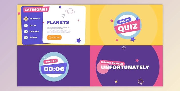 Download Kids Quiz Presentation (Videohive 31678167) - AE Project