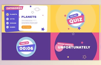 Download <span class='badge badge-warning'>Kids</span> Quiz Presentation (Videohive 31678167) - AE Project