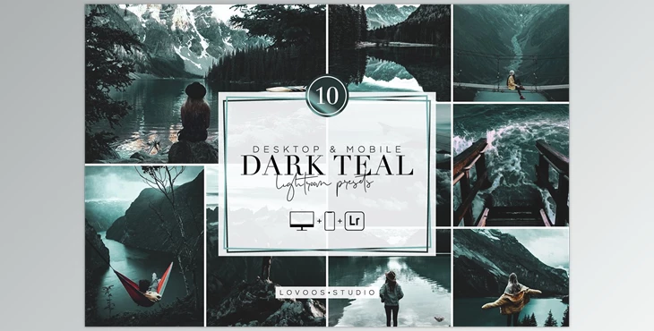 Download DARK TEAL – Lightroom Presets CreativeMarket-5945897 (XMP, DNG, LRTEMPLATE)