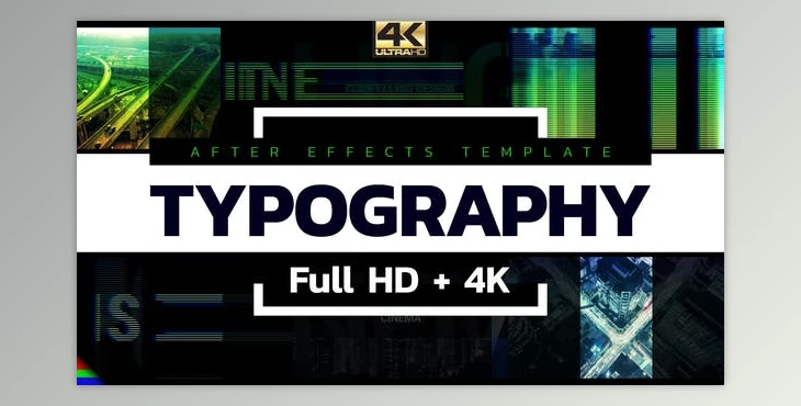 Download Typography (Videohive 19498450) - AE Project