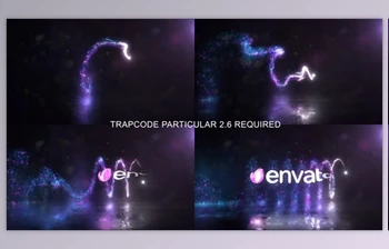 Glowing Particals Logo Reveal <span class='badge badge-warning'>33</span> (Videohive 24162675)
