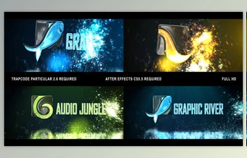 <span class='badge badge-warning'>Glowing</span> Particals Logo Reveal 32 (Videohive 24003431)
