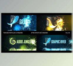 Glowing Particals Logo Reveal 32 (Videohive 24003431)