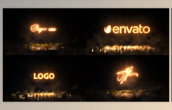 Golden <span class='badge badge-warning'>Signature</span> Logo (Videohive 23996342)