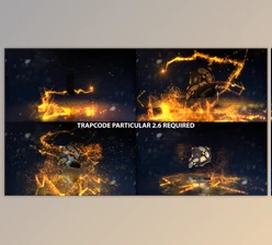 Glowing Particals Logo Reveal 31  (Videohive 23006444)