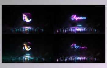 Neon Energy Signature Logo <span class='badge badge-warning'>2</span> (Videohive 21813436)