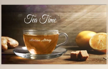 Tea <span class='badge badge-warning'>Time</span> – Motionarray 784728