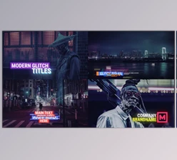 Glitch Lower Thirds – Motionarray 782749