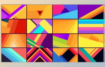 17 Colorful Shape <span class='badge badge-warning'>Transitions</span> Pack – Motionarray 780446