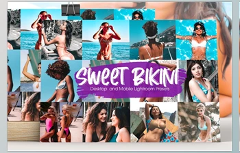 CreativeMarket – <span class='badge badge-warning'>Sweet</span> Bikini Lightroom Presets 5271947